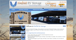 Desktop Screenshot of firebirdrvstorage.com
